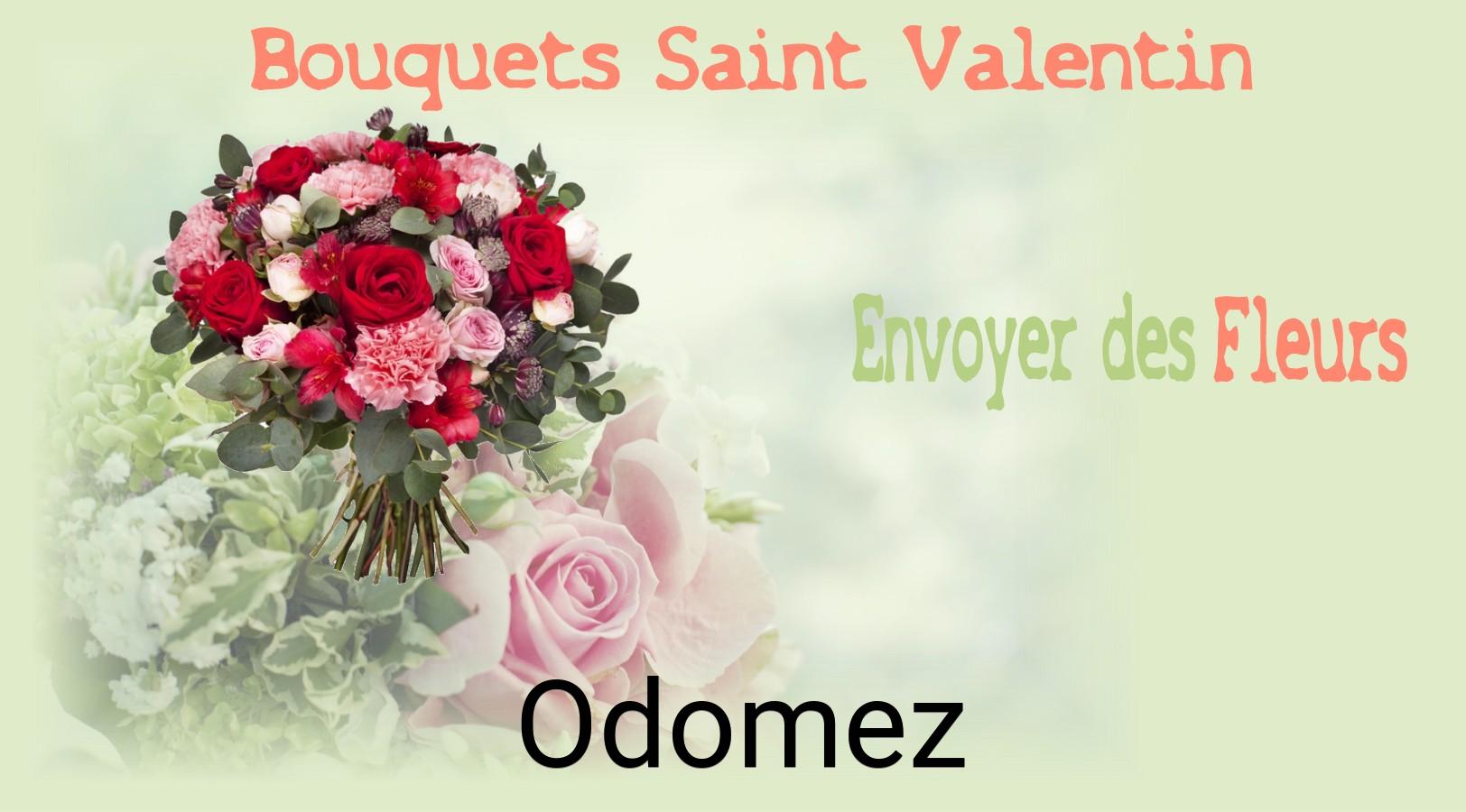 Roses de Saint-Valentin livrées à Odomez
